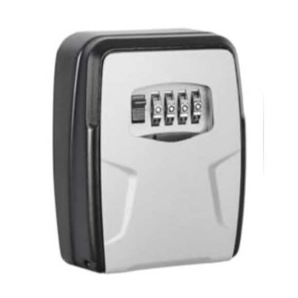 Fayleeko Other - Fayleeko Wall-Mounted Key Lock Box 5 Key Capacity Waterproof w Protective Cover